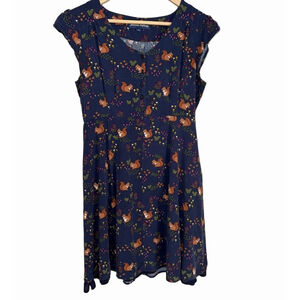 princess highway Navy blue Squirrel Dress Size 12